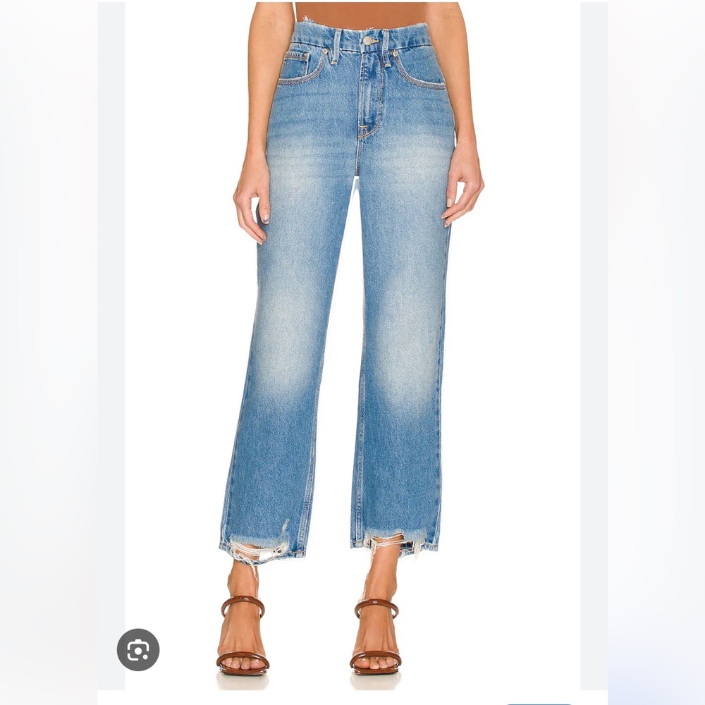 NWT Good American - Good 90s Indigo Duster Jeans